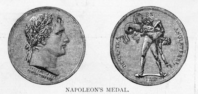 Medalla ordenada por Napoleón en preparación para una invasión exitosa de Inglaterra, 1804 de Romain Vincent Jeuffroy